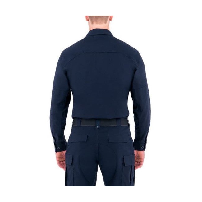 BDU Herenoverhemd Tactix L/S Donkerblauw - First Tactical