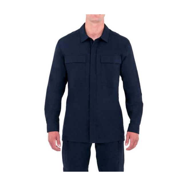 BDU Herenoverhemd Tactix L/S Donkerblauw - First Tactical