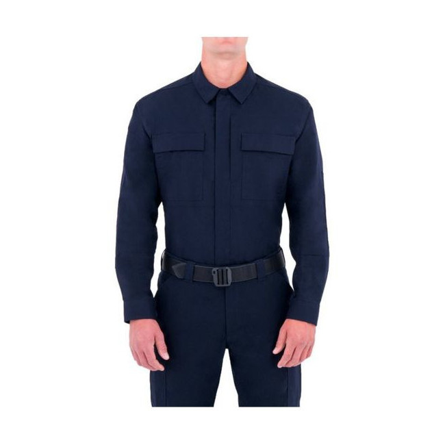 BDU-Hemd Herren Tactix L/S Nachtblau - First Tactical