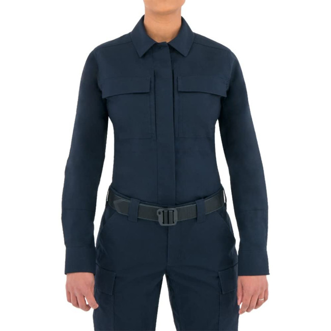 Koszula BDU damska Tactix L/S granatowa - First Tactical