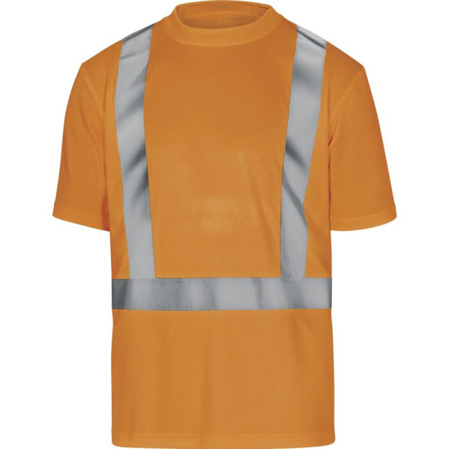 Warnschutz T-Shirt aus Polyester Orange - Delta Plus