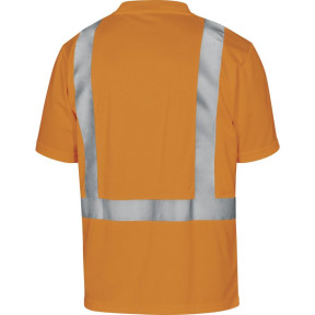 Warnschutz T-Shirt aus Polyester Orange - Delta Plus