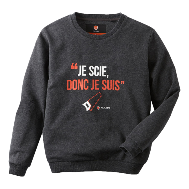 Sweat shirt de travail Gris anthracite - Parade