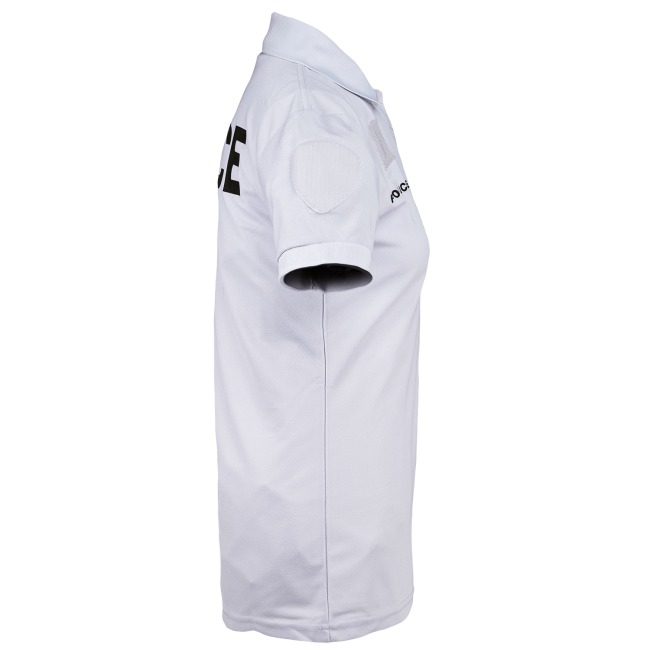 Dames Politie Polo Cooldry in piqué mesh Grijs (gletsjerblouw) - Patrol