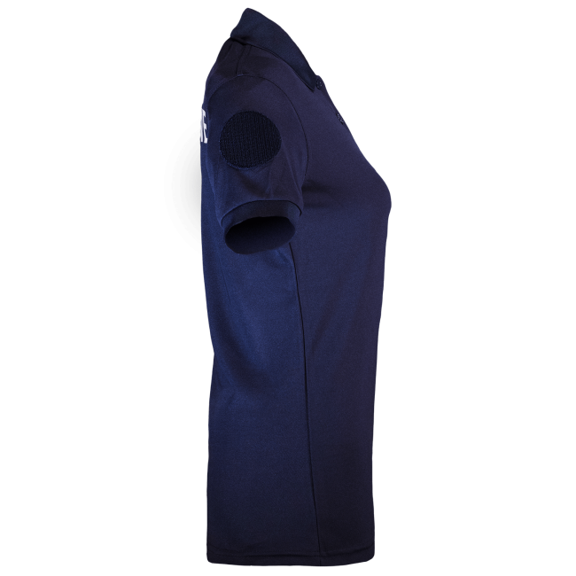 Polo Femme Douane Cooldry en maille piquée Bleu - Patrol