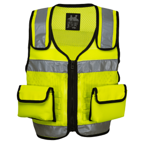 Gilet d'intervento ad alta visibilità Giallo - Patrol Equipement