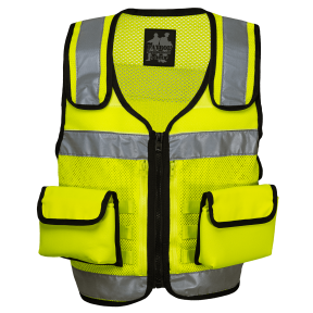Gilet d'intervento ad alta visibilità Giallo - Patrol Equipement
