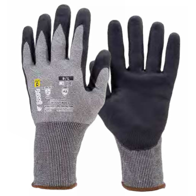 Eurocut N303 CUT C nano foam nitrile handschoenen - Coverguard