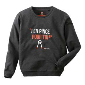 Sweat de travail ISweat Gris anthracite - Parade