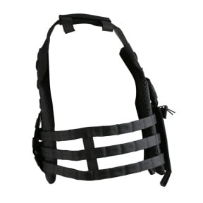 Gilet porte-plaque Buckle-tek - Noir - Kombat Tactical