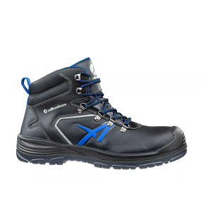 Chaussures de sécurité Unit Bau mid S3 Noir/Bleu - Albatros