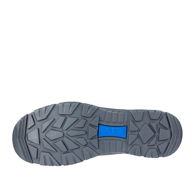 Buty robocze Unit Bau mid S3 Czarne/Niebieskie - Albatros