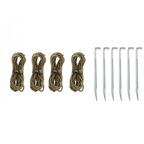 Kit di fissaggio per teloni da campo (10 pezzi) Spedizione - Verde Oliva - A10 Equipment