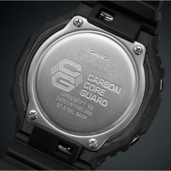 G-Shock Classic GA-2100 horloge zwart - TOE