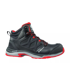 Buty robocze Ultratrail mid S3 Czarny/Czerwony - Albatros