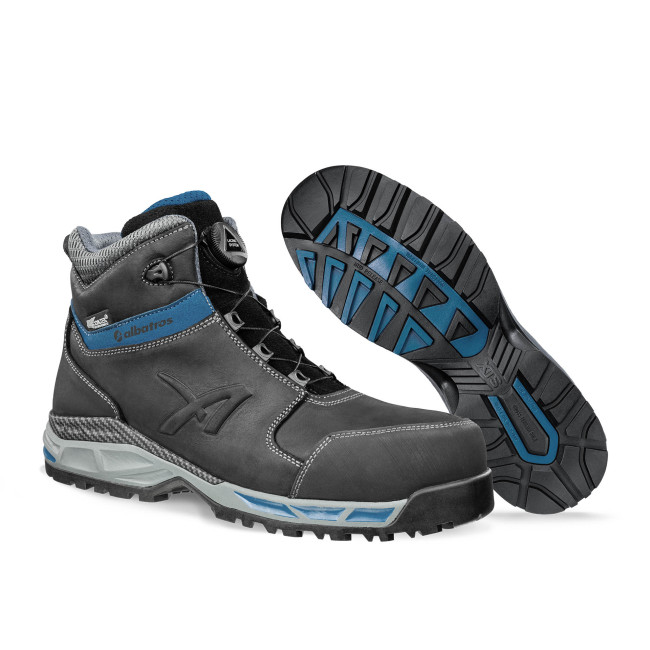 Chaussures de sécurité Tofane QL CTX mid S3 Noir - Albatros