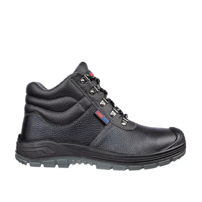 Veiligheidsschoenen Solid mid S3 Zwart - Footguard
