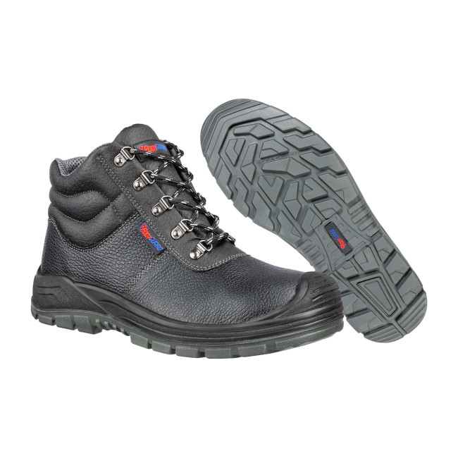 Veiligheidsschoenen Solid mid S3 Zwart - Footguard