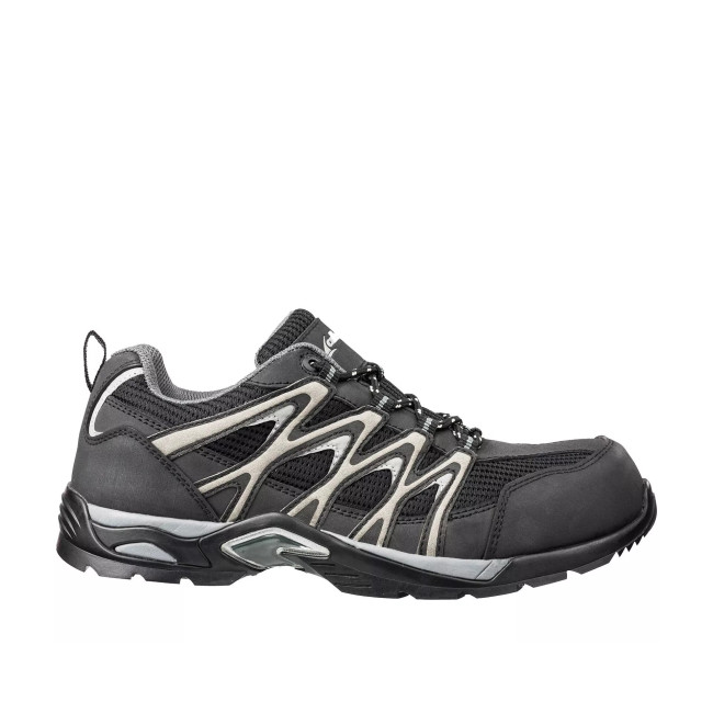 Sicherheitsschuhe Silver Racer XTS low S1P Schwarz/Grau - Albatros
