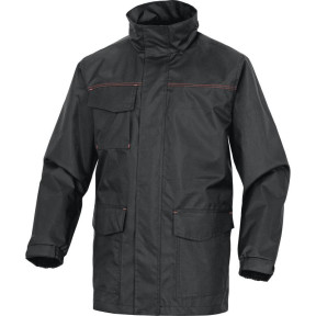 Parka lekka poliestrowa Czarna - Delta Plus