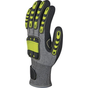 Gant tricot polyethylene Gris - Delta Plus