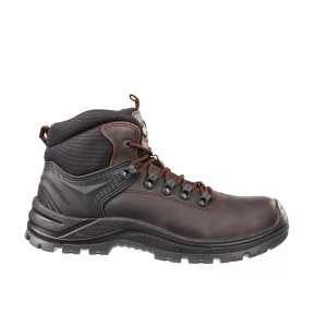 Veiligheidsschoenen Endurance mid S3 Bruin/Zwart - Albatros