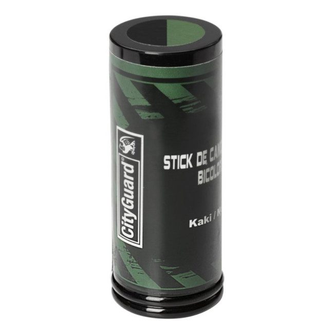 Stick de camouflage bicolore Kaki/Noir - Cityguard