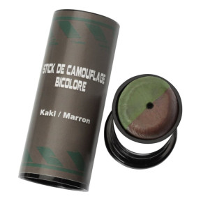 Stick de camouflage bicolore Kaki/Marron - Cityguard