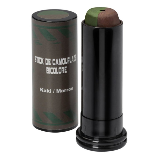 Stick de camouflage bicolore Kaki/Marron - Cityguard
