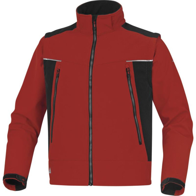 Veste softshell 3 couche Rouge - Delta Plus