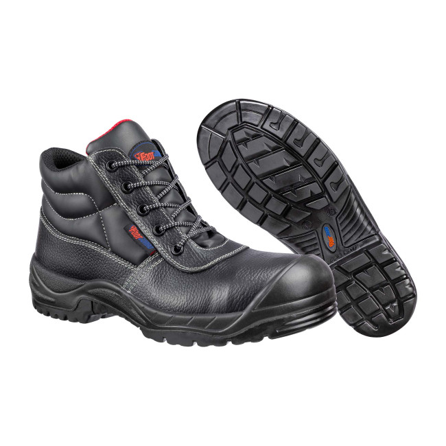 Sicherheitsschuhe Compact Mid S3 Schwarz - Footguard