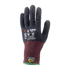 Handschuhe Eurocut N606 CUT F Nitril-Mikroschaum taktil - Coverguard