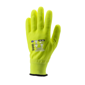 Eurowinter F100 13G Nylon Schuimnitriel Gele Handschoenen - Coverguard