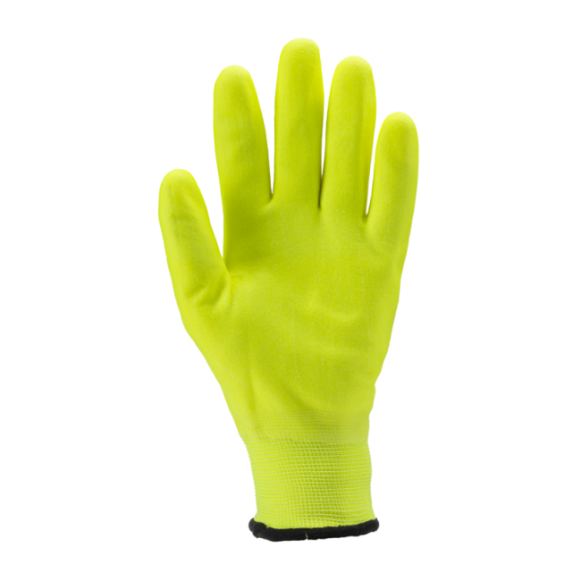 Gants Eurowinter F100 13G nylon mousse nitrile jaune - Coverguard