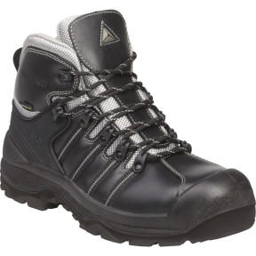 Wysokie buty skórzane S3 Czarne - Delta Plus