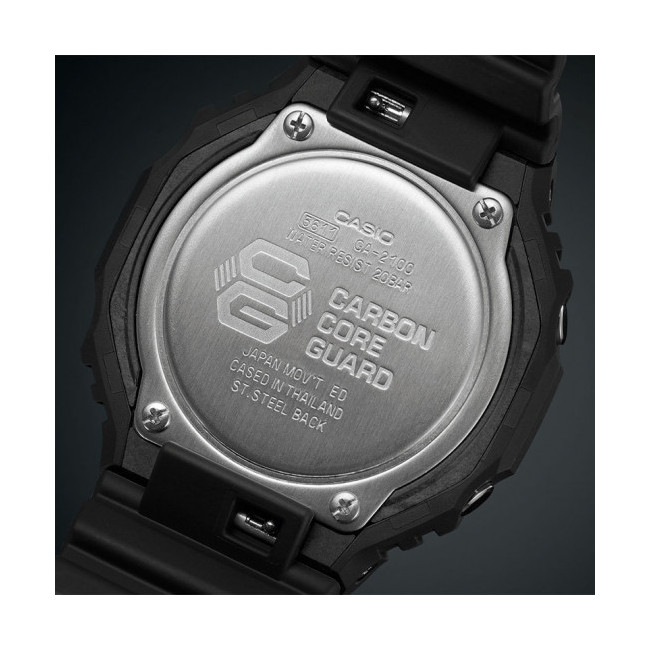 Montre G-Shock Classic GA-2100 noir/gris - TOE