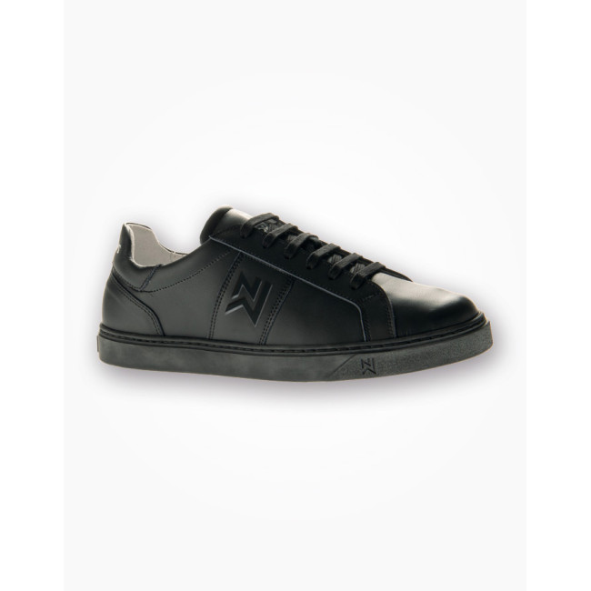 Leren werkschoenen Mael zwart - Nordways