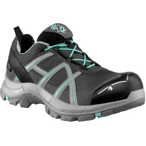 Buty bezpieczeństwa Black Eagle Safety 40.1 Ws low S3 szare i zielone - Haix