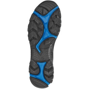 Sicherheitsschuhe Black Eagle Safety 40.1 mid S3 schwarz und blau - Haix