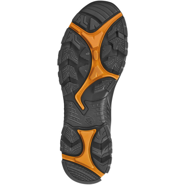 Buty bezpieczeństwa Black Eagle Safety 54 mid S3 czarno-pomarańczowe - Haix
