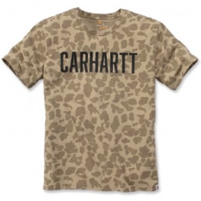 T -shirt workwear Block avec logo kaki foncé - Carhartt
