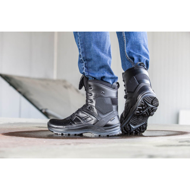 Chaussures de travail Black Eagle Tactical 2.0 GTX high O2 noir - Haix