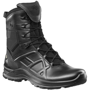 Buty robocze Black Eagle Tactical 2.0 GTX high O2 czarne - Haix