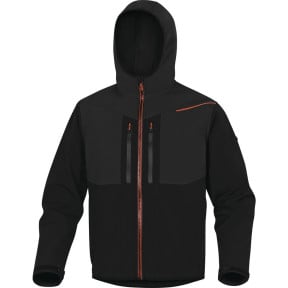 Veste softshell horten2 noir orange - Delta Plus