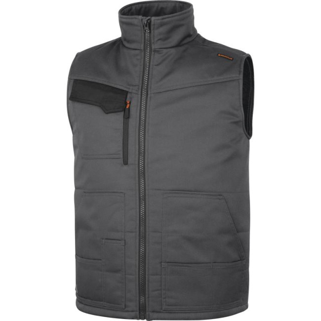 Gilet multipoches Gris/Orange - Delta Plus