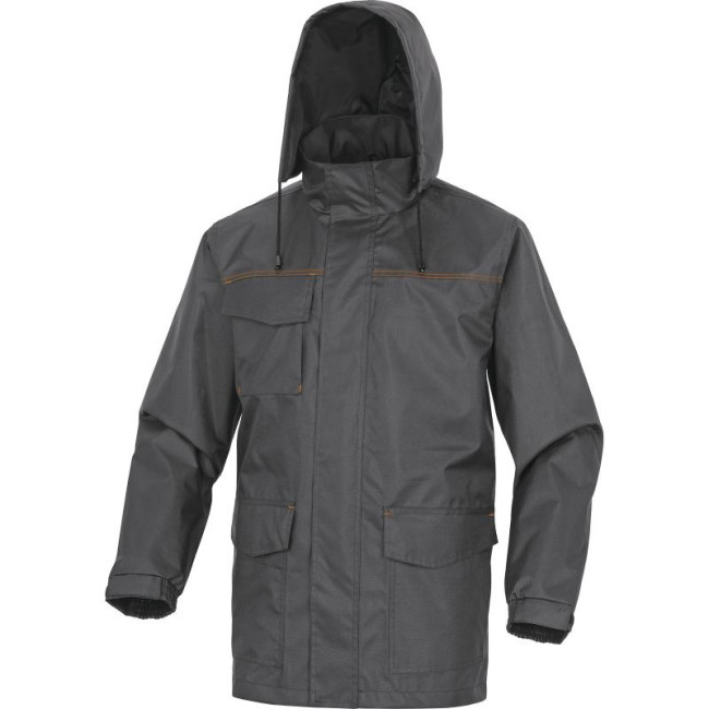Parka lekka sligo Szara/Pomarańczowa - Delta Plus