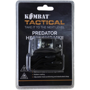Lampe frontale MKII Predator noir - Kombat Tactical