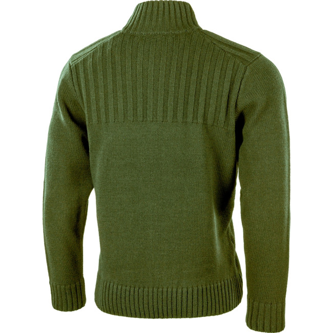 Pull tricoté Fitter Vert - Albatros