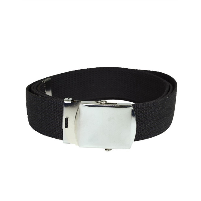 Ceinture toile noire 38mm - Miltec