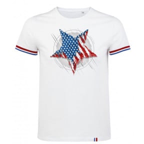 TS Etoile US Tricolore blanc - Army Design by Summit Outdoor
